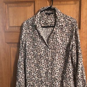 2 for 10 Animal print button down